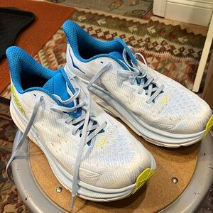 Hoka Clifton 9 - used - men’s 10.5 - 267 miles run on them